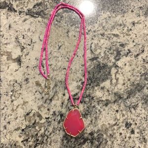 Kendra Scott pink necklace